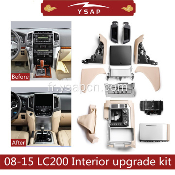 08-15 Kit de carrosserie de mise à niveau intérieur pour LC200